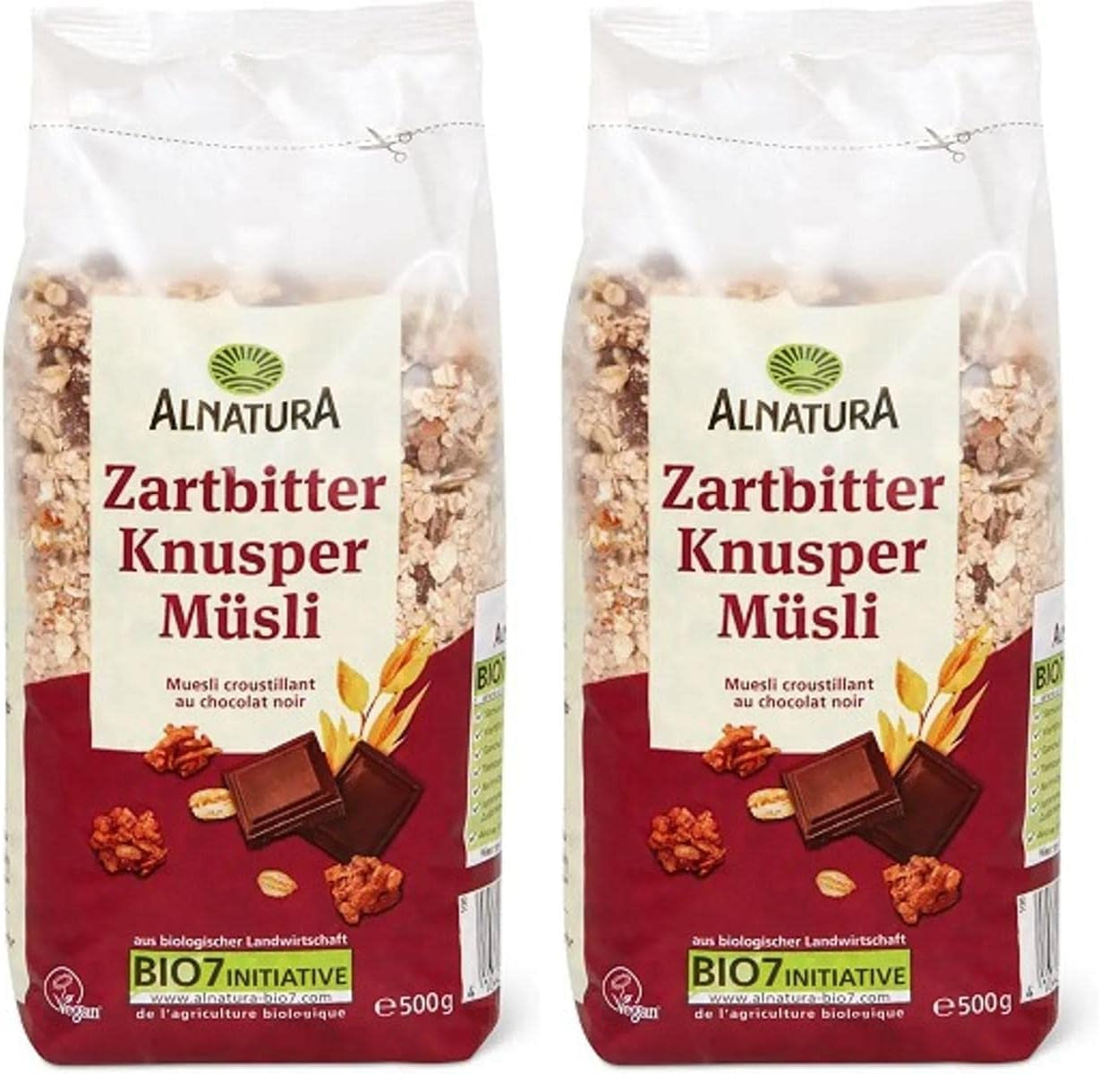 Chrupiące ciemne musli, 500 g