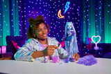 Monster High Abbey Bominable Yeti z mamutowym zwierzakiem i akcesoriami - Straszny wygląd płatka śniegu dla dzieci w wieku 4+, lalki HNF64 Naty Shop