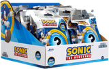 Jada Toys Sonic the Hedgehog Figurka (1X tajemnicza figurka w ślepym opakowaniu) - 1 niespodzianka - figurka kolekcjonerska z 13 figurek Sonic, figurka z nano metalu (około 4 cm) dla dzieci i fanów od 3 lat, figurka Wave 1 Naty Shop
