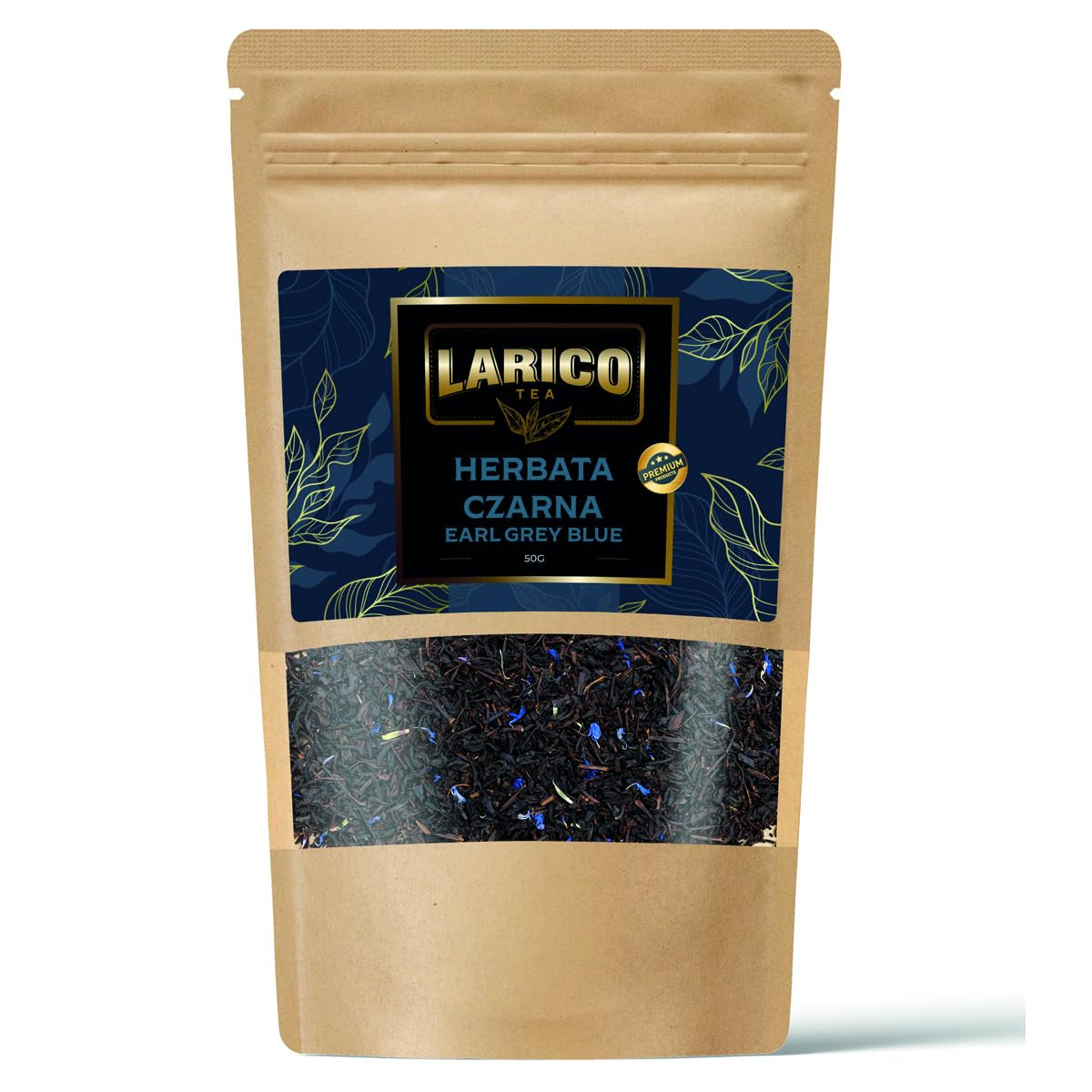 Larico Tea Naturalna herbata owocowa Früchtchen Mix Poziomki Euphorie 50 g/Najwyższej jakości herbata sypana/Naturalna herbata sypana