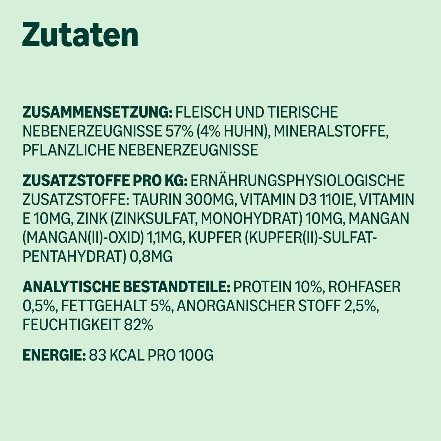 Amazon Grain Free Mokra karma dla kotów w puszkach z kurczakiem 12 x 400g