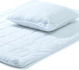 Aqua-Textil Soft Touch Zestaw dla dzieci Pościel 100 X 135 cm 250G i 350G z poduszką 40 X 60 Cm 150G Pościel 4 pory roku Klimatyzacja Oeko-Tex Kołdry i kołdry Naty Shop 155X220 Cm + 1X 80X80 Cm przez cały rok