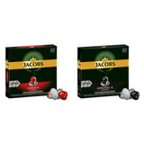 Kaffeekapseln Lungo Classico, Intensität 6 z 12, 10 x 20 Getränke & Kaffeekapseln Espresso Ristretto, Intensität 12 z 12, 200 Kapseln kompatybilny z Nespresso®*, 10 x 20 Getränke