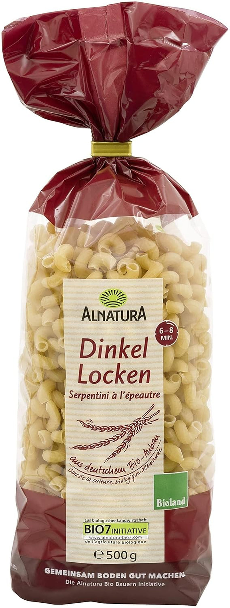 Ekologiczne loki orkiszowe, 500g