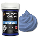 Sugarflair Pastelowy barwnik spożywczy do makaronów, Bell Blue, barwnik spożywczy do makaronów, kremówek i marcepanu, skoncentrowane barwniki Spectral - 25g