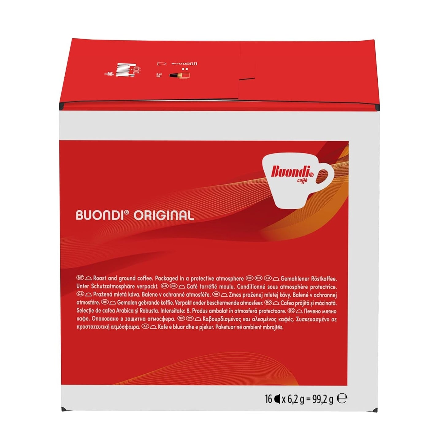 NESCAFÉ DOLCE GUSTO Espresso Buondi Kaffeekapseln 3-pak (3 x 16 Kapseln)