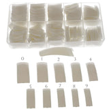 Tipbox Sun Garden Nails Tipbox 500 Zawiera. 3 Tipsy Klej do Tipsów Klej do Tipsów - Paznokcie Modelujące