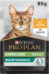 Pro Plan sterylizowana na mokro karma dla dorosłych kotów z pisklętami, opakowanie 26 szt. (26 x 85 g)