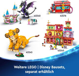 LEGO Ç€ Disney Simba, lwiątko króla lwa, zabawka do budowania dla dzieci, fantasy Zestaw z figurką lwa, fajny pomysł na prezent dla dziewcząt i chłopców od 6 lat, zabawka dla dzieci 43243 Zestawy do budowania Beuche den LEGO-Store