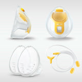Ręczny laktator Medela Harmony — kompaktowa szwajcarska konstrukcja z osłonami Personalfit Flex i technologią Medela 2-Phase Expression Akcesoria Żywność i karmienie piersią Sklep Bebe Naty