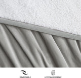 UGG 01465 Koc Sherpa Bliss W pełni dwustronny na kanapę lub łóżko Można prać w pralce Łatwe w pielęgnacji Miękkie pluszowe, ponadgabarytowe luksusowe koce 178 x 127 cm Seal Naty Shop Kołdry i kołdry
