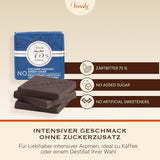 Venchi – Granblend Extra Black 75% BEZ dodatku cukru, 1 kg – BEZ sztucznych słodzików – Bezglutenowe – Wegańskie
