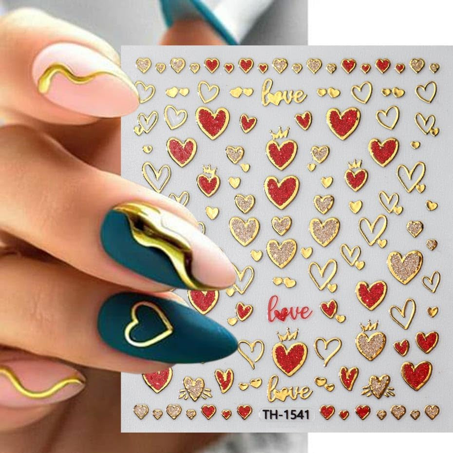 JMEOWIO Nagelsticker Mond Stern 10 Blatt Nail Art Naklejka Selbstklebend Nagelaufkleber Dekoration Nageldesign Zubehör