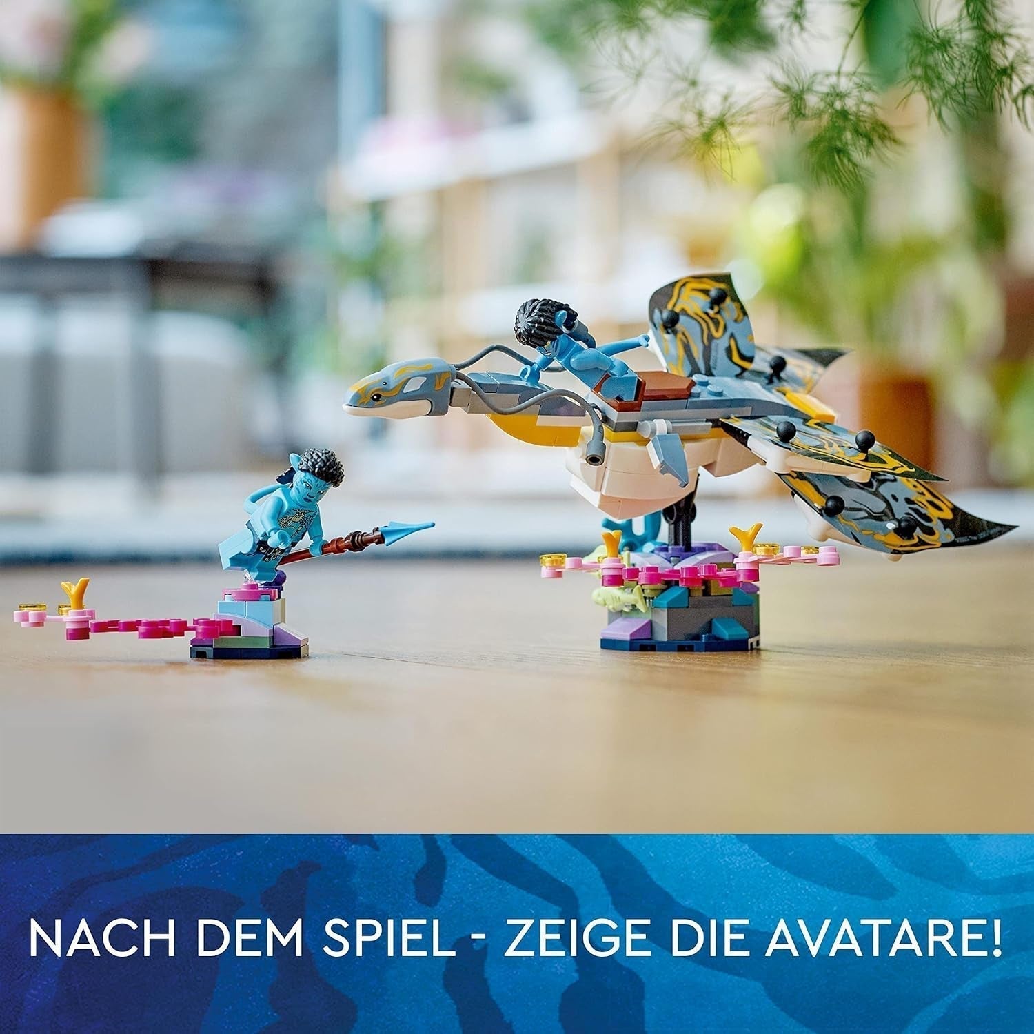 LEGO Avatar Odkrycie ścieżki wodnej Ilu Zabawka do budowania z podwodną figurką Zestaw z kolekcji Pandora dla dzieci i fanów filmów w wieku od 8 lat i starszych 75575 Zestawy do budowania Besuche den LEGO-Store