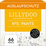 Spodnie LILLYDOO przyjazne dla skóry, rozmiar 5 (12-17 kg), opakowanie miesięczne (105 sztuk)