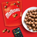 Maltesers Czekoladowe Kulki z Chrupiącym i Lekkim Środek, Przewiewna Czekoladowa Przekąska, 1 Opakowanie (1 x 175g)
