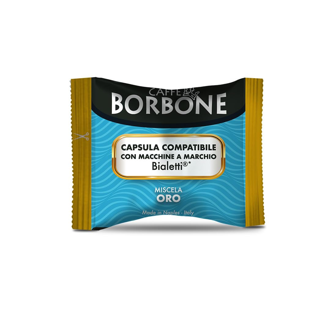 Caffè Borbone Gold-Kaffeemischung - 50 Kapseln - Kompatybilny z Kaffeemaschinen der Marke Bialetti®*
