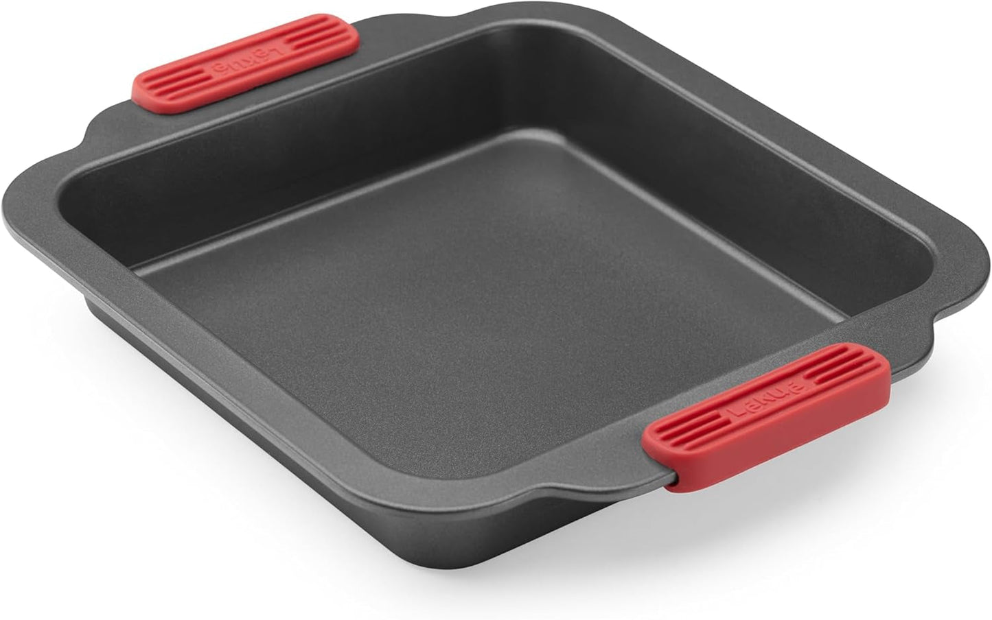Lékué Muffin-Backform, Antihaftbeschichte, Metall, 6 Mulden Formy i blachy do pieczenia Naty Shop Quadratische