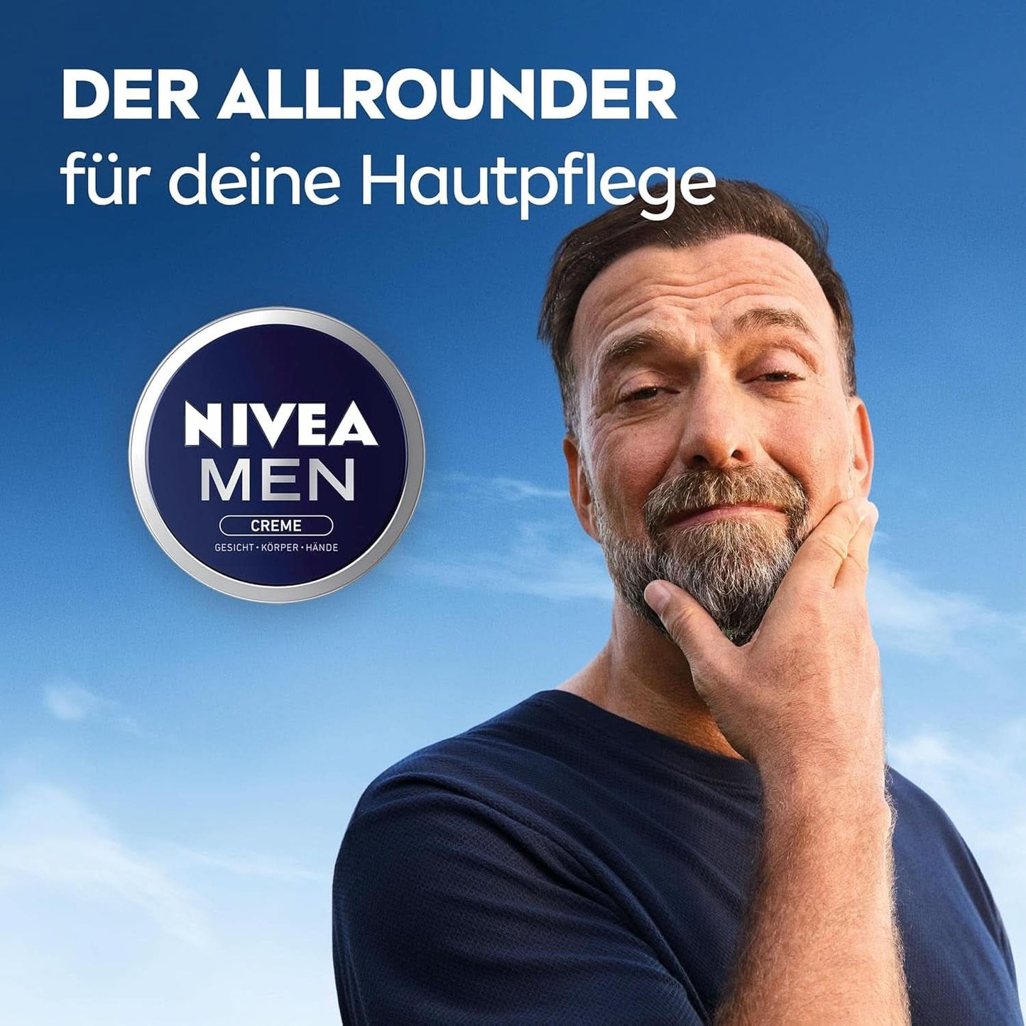NIVEA MEN Creme, odżywczy krem do skóry z witaminą E, 150 ml Naty Shop