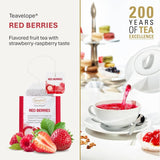 Teavelope „Red Berries” - herbata owocowa o smaku truskawkowo-malinowym, 25 torebek, 62,5 g