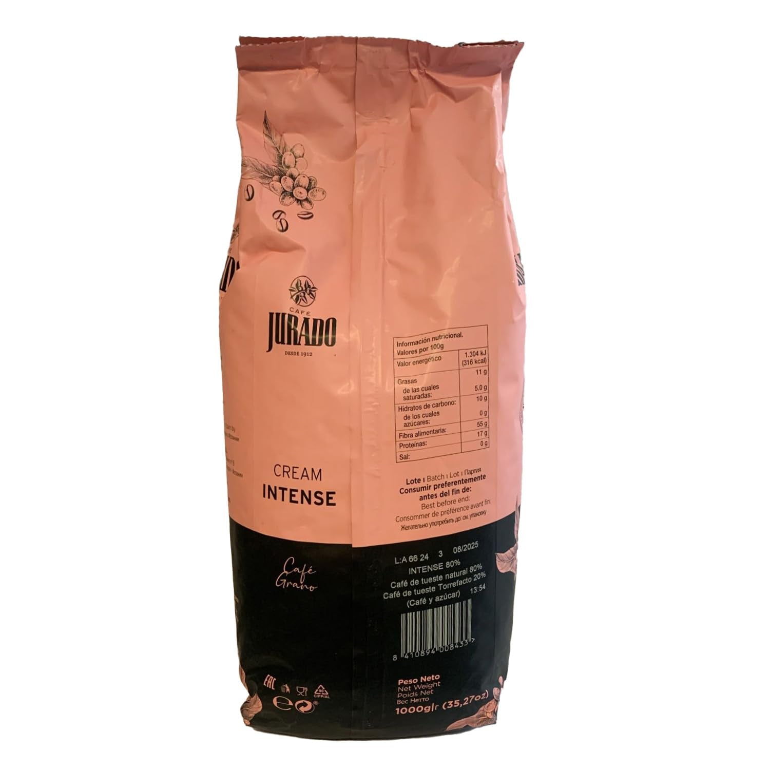 Kawa hiszpańska mielona / Café español mezcla - 3 x 1 kg