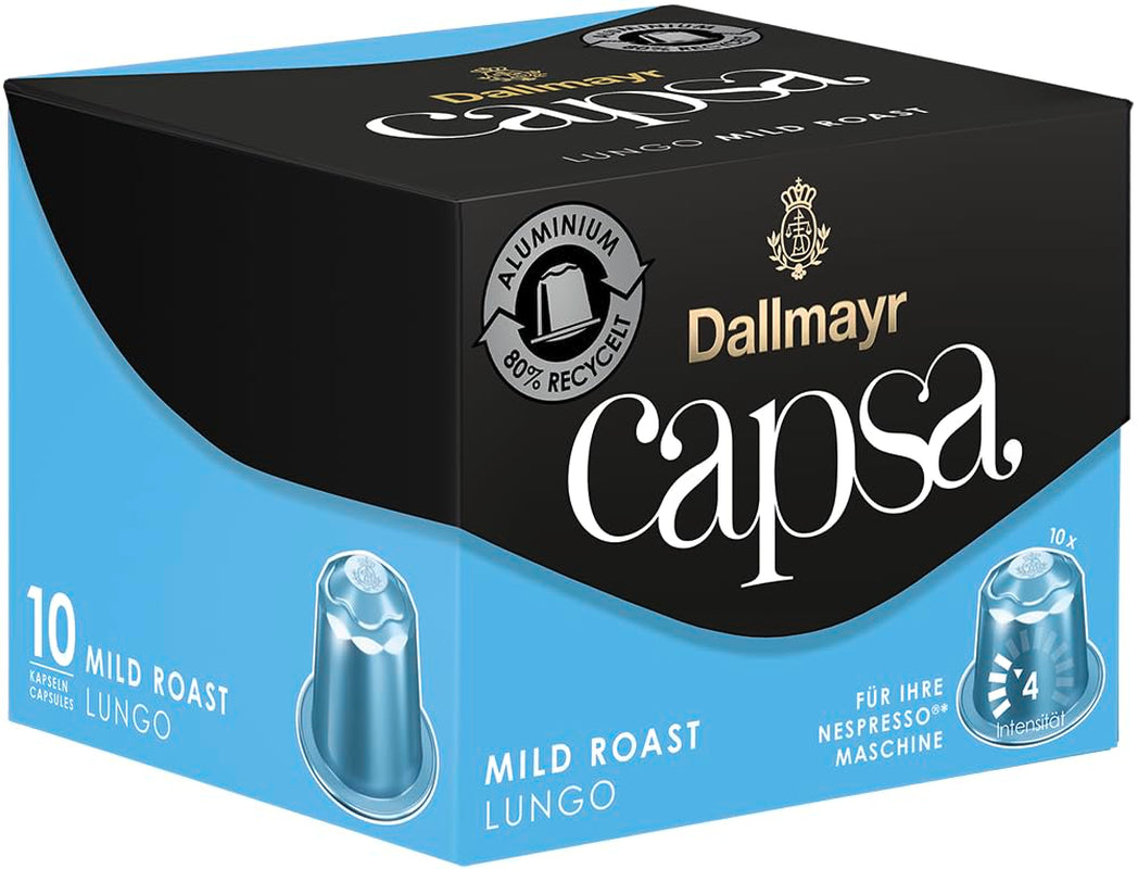Capsa Lungo Łagodna Pieczeń 10 Kapseln