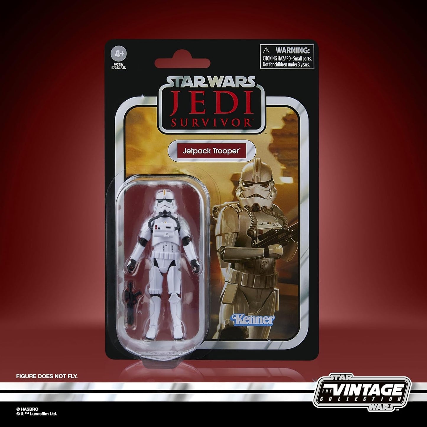 Star Wars Jetpack Trooper Kolekcja vintage Star Wars Jedi: Survivor Figurka (skala 9,5 cm) Figurki Naty Shop