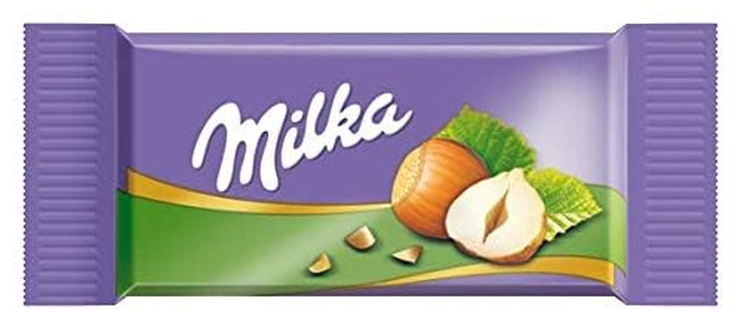 Milka Naps Mix – Mini kostki czekolady w 4 asortymentach: Mleko Alpejskie, Truskawki, Orzechy Laskowe, Krem Kakaowy – 1 x 1kg