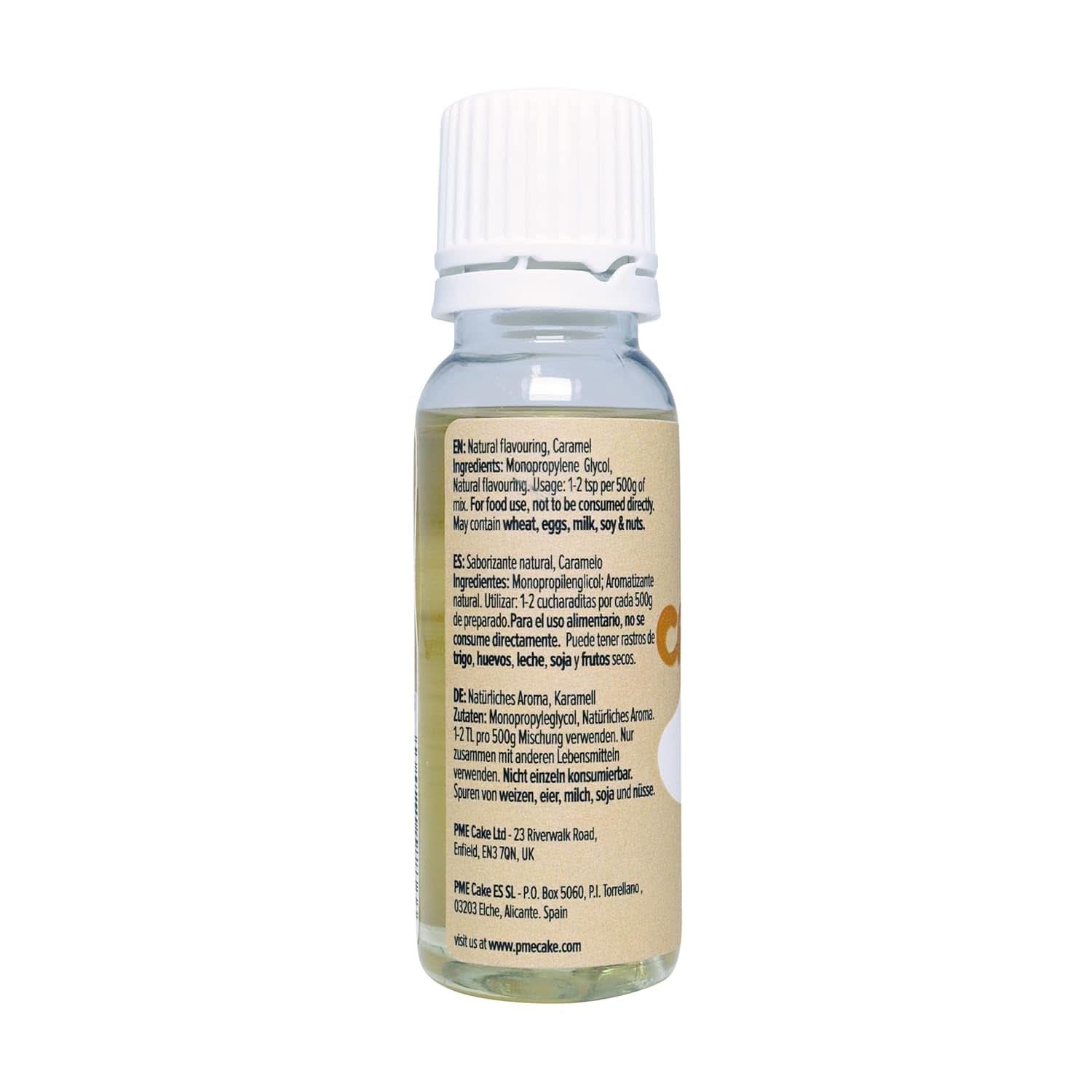 100% naturalny aromat karmelowy, 25 ml Aromas Naty Shop