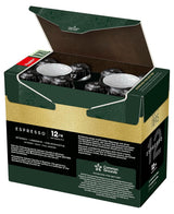 Jacobs Kaffeekapseln Espresso Ristretto, Megapack XXL, Intensität 12/12, 5 x 40 Getränke, kompatybilna z Nespresso* Kaffee Kapseln, 200 Kapseln