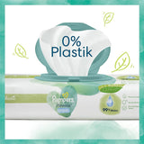 Zestaw pieluszek Harmonie Aqua Rozmiar 1 (2-5 kg, 180 szt.), Rozmiar 2 (4-8 kg, 240 szt.), Half Moon Box i chusteczki Aqua Baby, 720 chusteczek (15 x 48), Zestaw startowy dla niemowląt