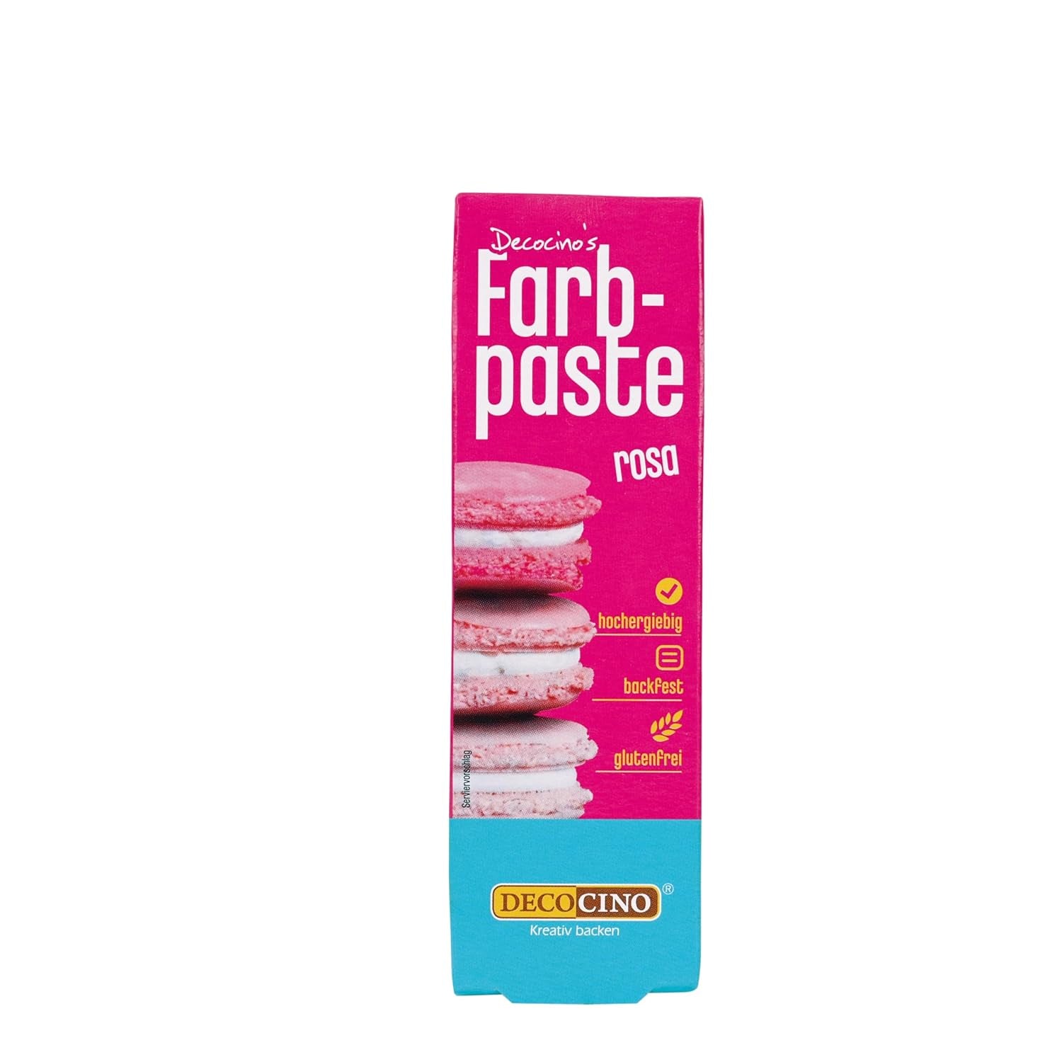 DECOCINO różowa pasta koloryzująca - 20 g - Barwnik spożywczy, idealny do barwienia ciast, kremów i kremów - Nie zawiera azowych kwasów tłuszczowych i glutenu