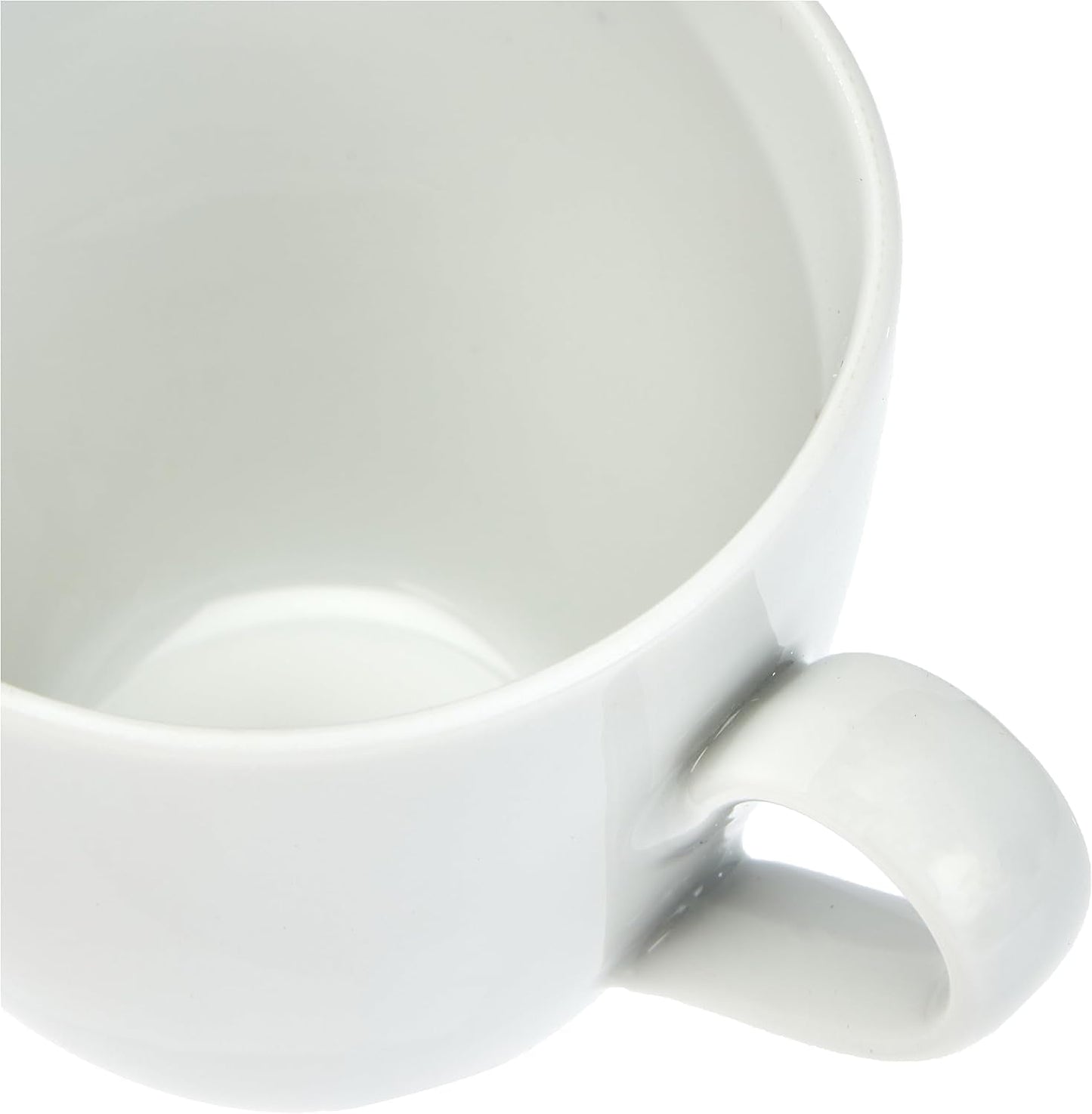 Alessi SG53/87 'Mami' Kaffee-Obertasse 6 Stück aus biały Porzellan 8,0 cm Durchmesser