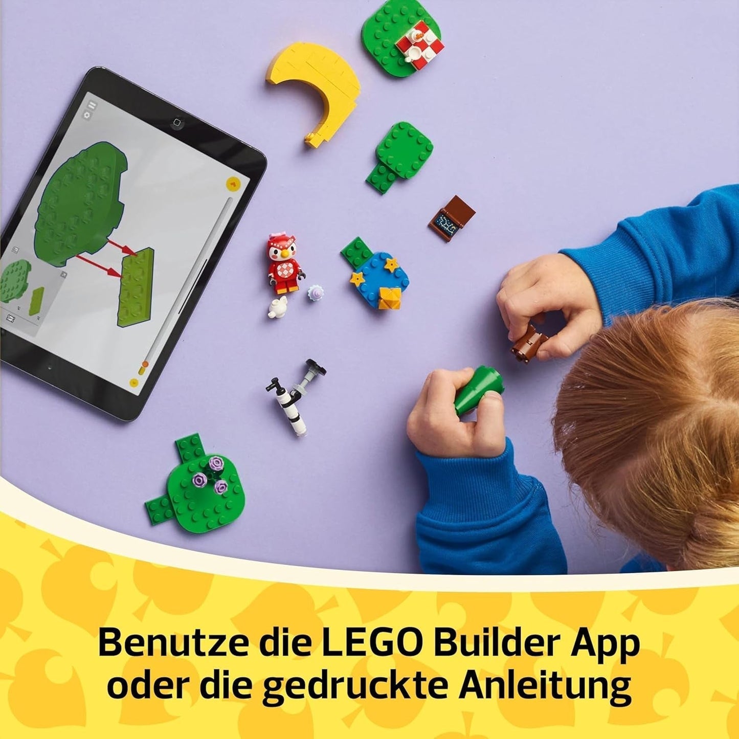 LEGO Animal Crossing Obserwacja gwiazd z Eufemią, zestaw do budowania dla dzieci, pomysłowy zestaw gier wideo z odgrywaniem ról, zabawka dla 6-letnich dziewcząt i chłopców, figurka zwierzątka 77053 Zestawy do budowania Besuche den LEGO-Store
