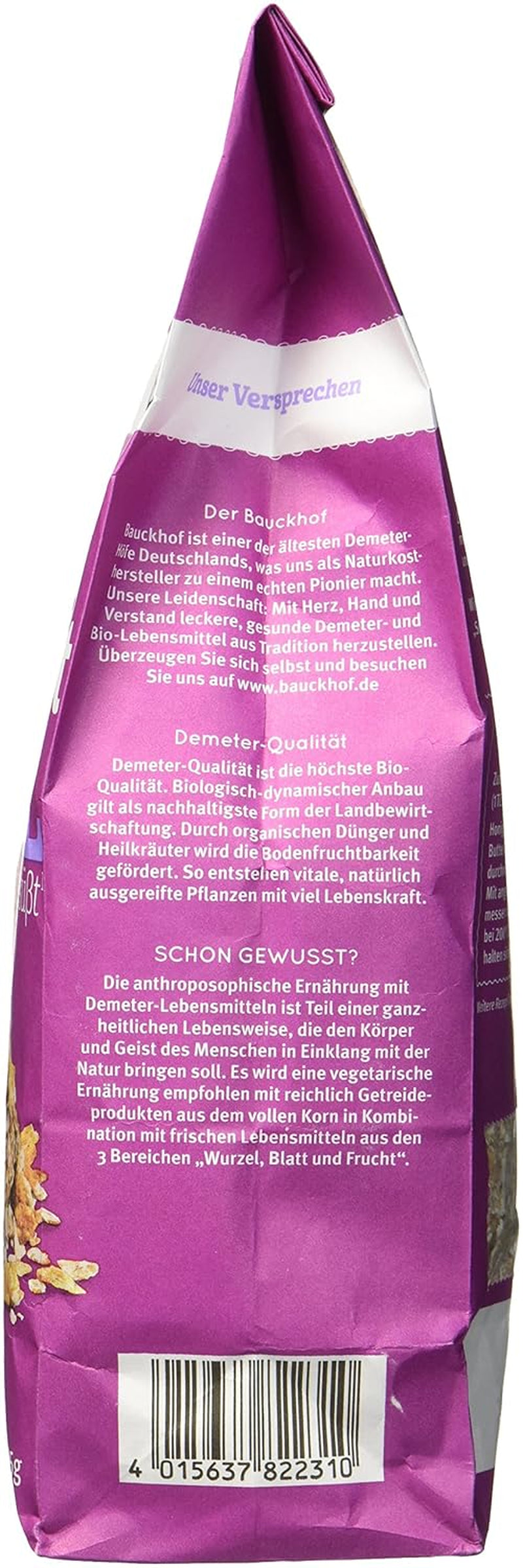Hof Musli o smaku orkiszowym, niesłodzone, 425 g