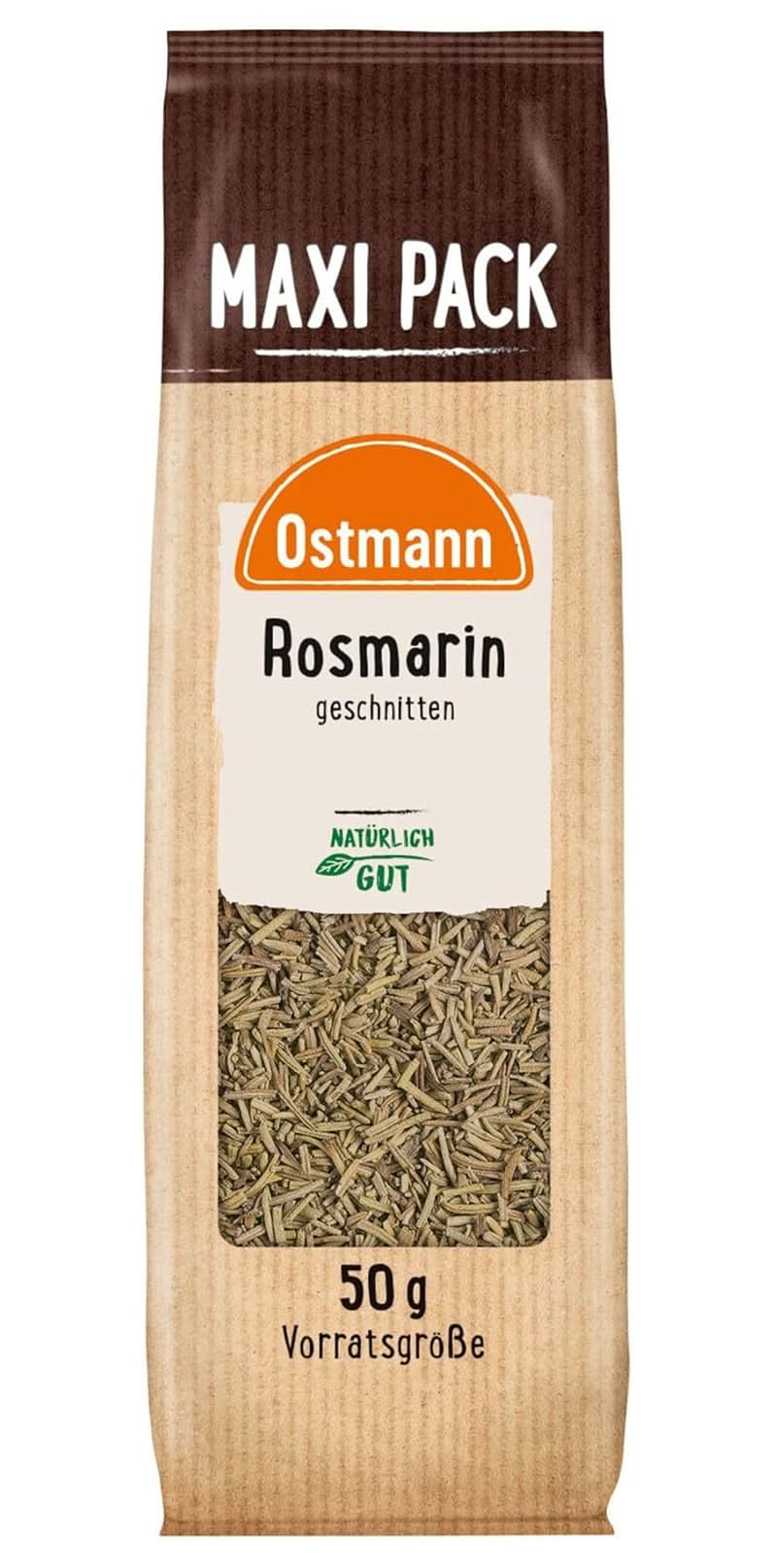 Ostmann, siekany rozmaryn, 50 gramów Condimente Naty Shop