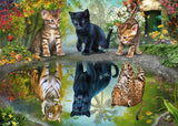 Schmidt Spiele 57392 Dream Big, koty, układanka 1000 elementów Puzzle Naty Shop