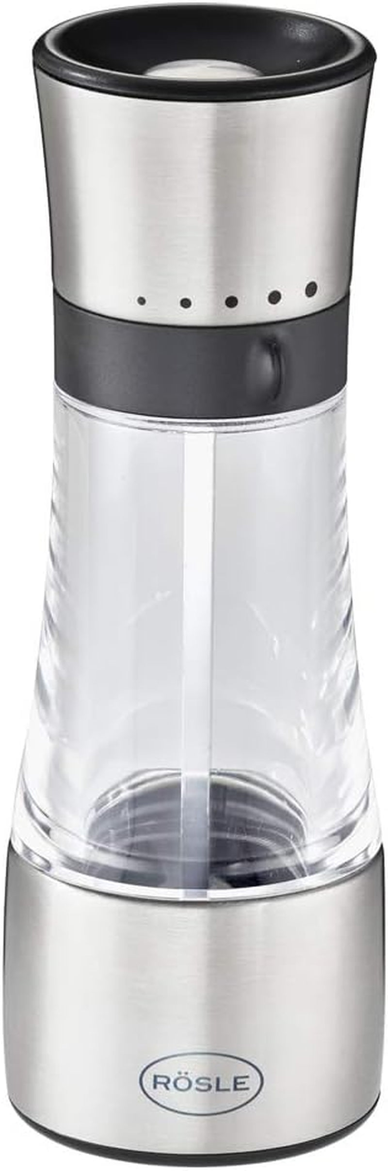 RÖSLE Młynek do gałki muszkatołowej, stal nierdzewna 18/10 Obieraczka Naty Shop Gewürzmühle
