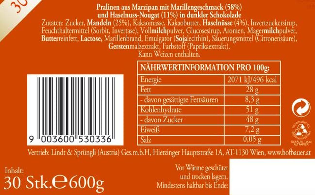 Hofbauer Vienna Sissi Balls Box 600g (30 szt.)