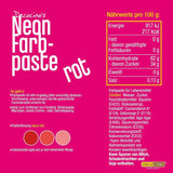 Decocino Neon Food Paste Red - Barwnik spożywczy w dużej dawce - Do barwienia ciast, babeczek, babeczek - Bez smaku