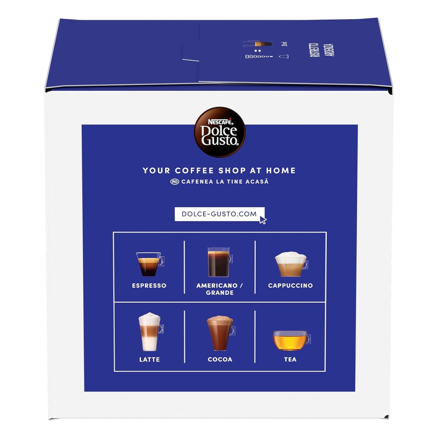 NESCAFÉ DOLCE GUSTO Espresso Ardenza Kaffeekapseln 3-pak (3 x 16 Kapseln)