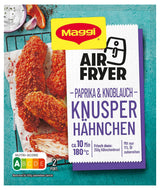 MAGGI Airfryer Knusper Hähnchen - Paprika und Knoblauch, opakowanie 1er (1 x 39g)