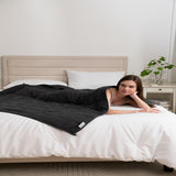 Good Nite Kocyk obciążany dla dorosłych Szary Kocyk relaksacyjny do i do relaksu Kocyk obciążany Szary 125X150Cm 4Kg Kołdry i kołdry Naty Shop