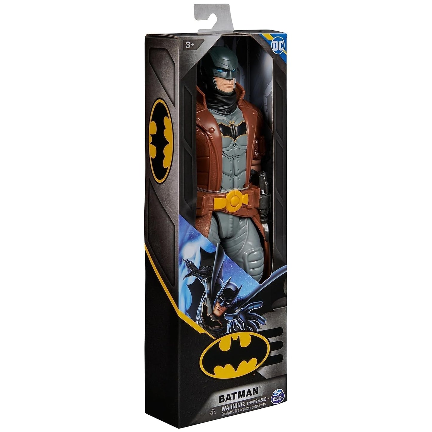 DC Comics Batman Figurka o wysokości 30 cm W pełni ruchoma, zapewniająca ekscytujące przygody i pełne akcji akrobacje Zabawka dla dzieci w wieku od 3 lat i więcej Figurki Naty Shop
