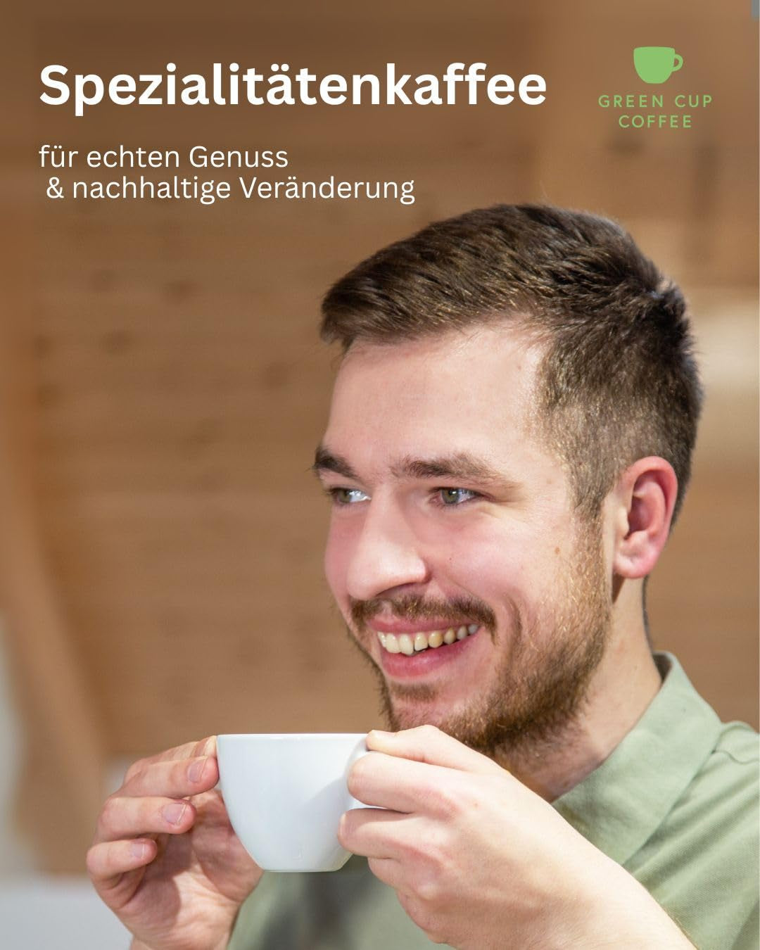 Kawa - Aricha I 100% Arabica I Kawa ziarnista 250g I Idealna do ekspresów automatycznych, kawy filtrowanej i french pressu o aromatach owocowych I Lekko palona