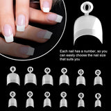 600 sztuk owalne krótkie sztuczne paznokcie 12 rozmiarów półpokrywa akrylowe sztuczne paznokcie porady sztuczne paznokcie do Manicure kobiet Salon DIY (naturalny)