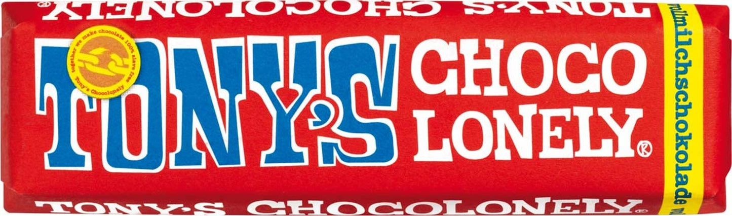 Tony's Chocolonely, mleczna czekolada z karmelem i solą morską 47g