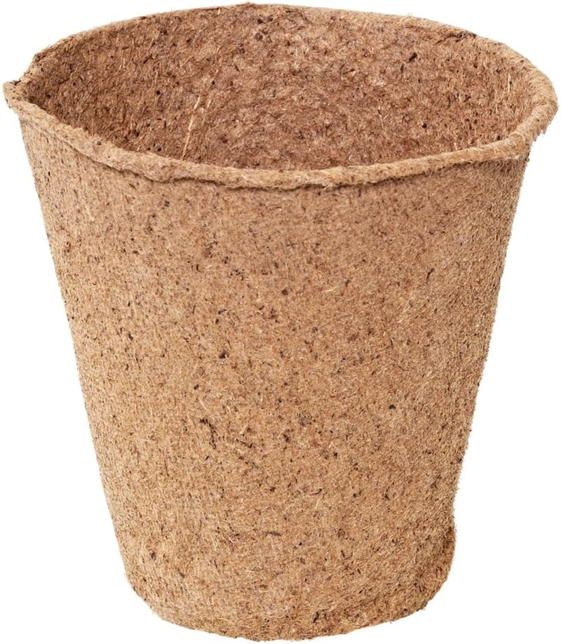 Doniczki Dehner do sadzonek, okrągłe, Ø 6 cm, 96 sztuk, brązowe