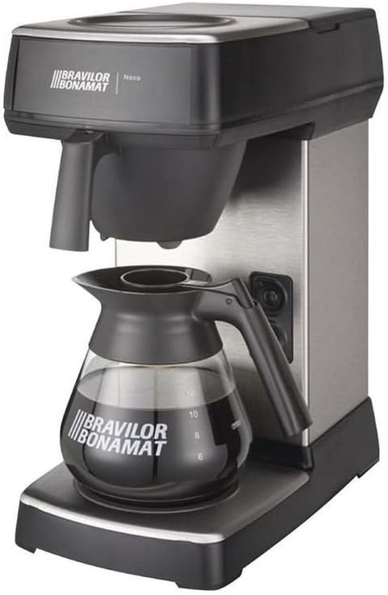 Ekspres do kawy F454 Novo, 1,5 l, czarny, 430 (wys.) x 205 (szer.) x 340 (gł.) mm