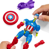 Mixmashers Marvel Captain America Avengers Mix-And-Match Figurka i akcesoria Figurki Naty Shop